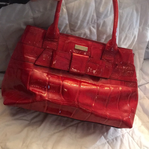 KATE SPADE RED BOW PURSE - Picture 3 of 7